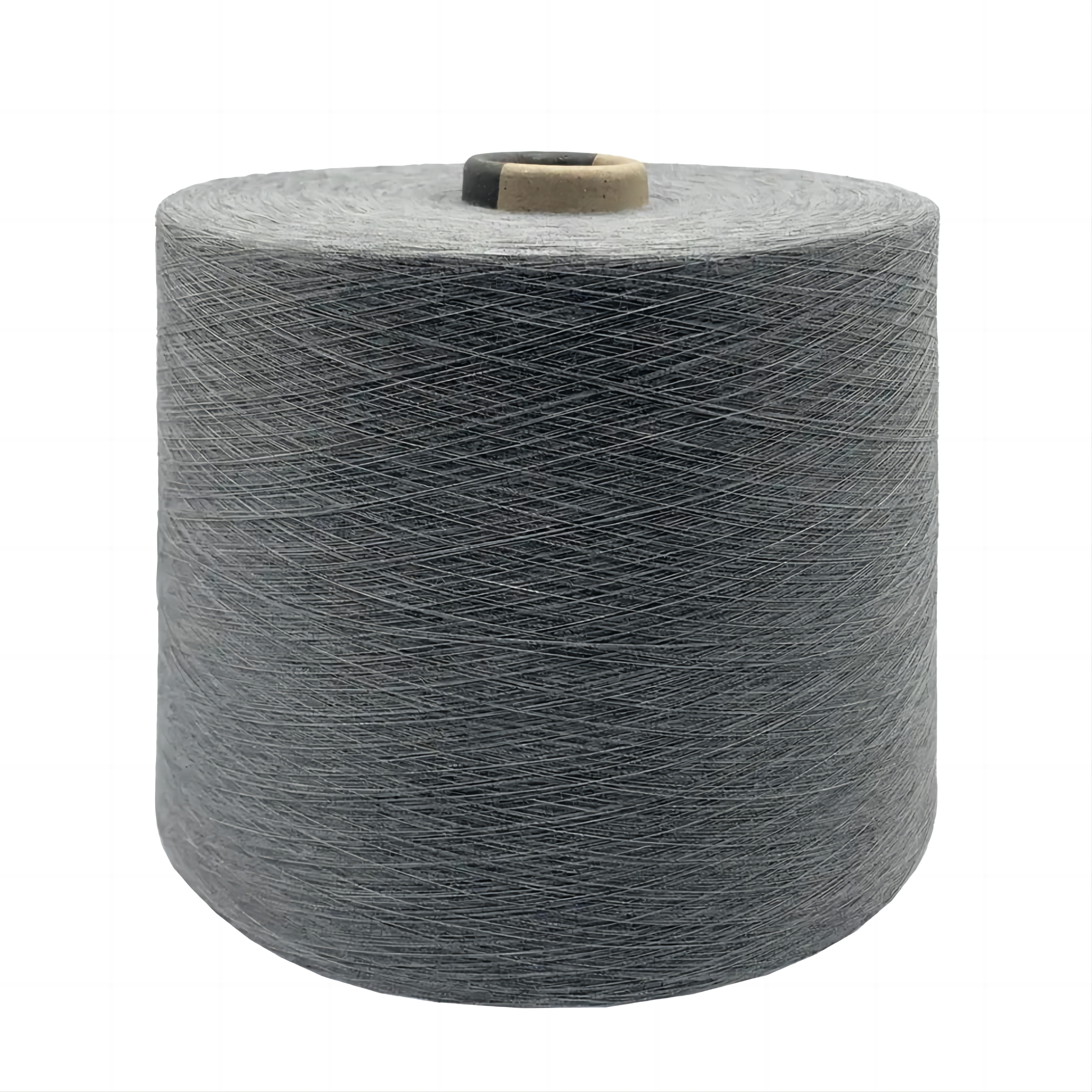 50S 60S 50% Bambus 50% polyester blandet garn kompakt siro spinning for strikking og veving