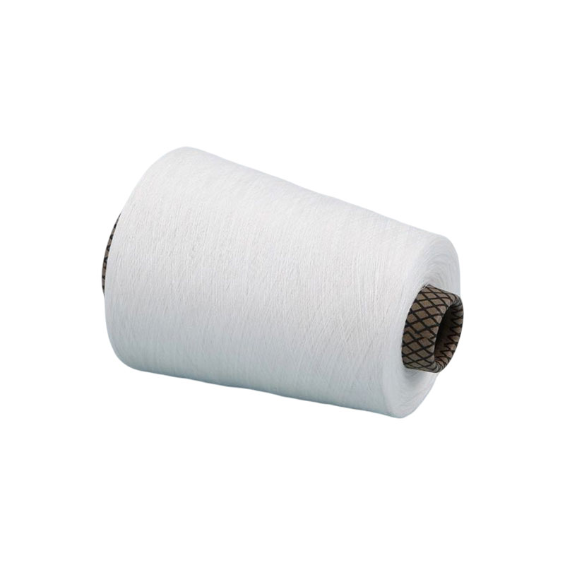 Viskose ringspunnet garn kan tilpasses for direkte salg av fargeprodusenter 54 rayon 18 nylon 28 polyester kjernespunnet garn