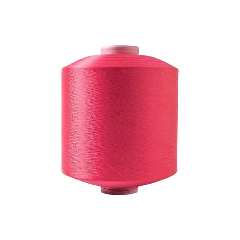 HANYUN 75D 50D 100D 150D 100% Polyester NIM lav elastisitet DTY Dopefarget garn for maskebelte