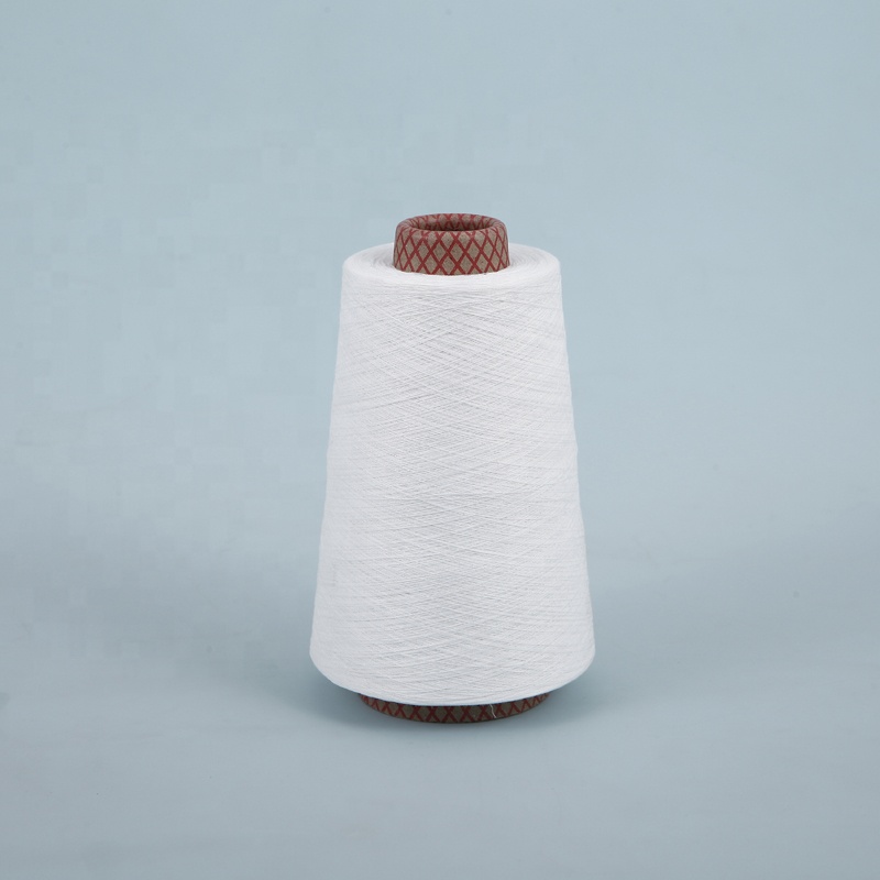 100 % polyester ringspunnet polystrikket bomullsgarn for strikkemaskin 21S