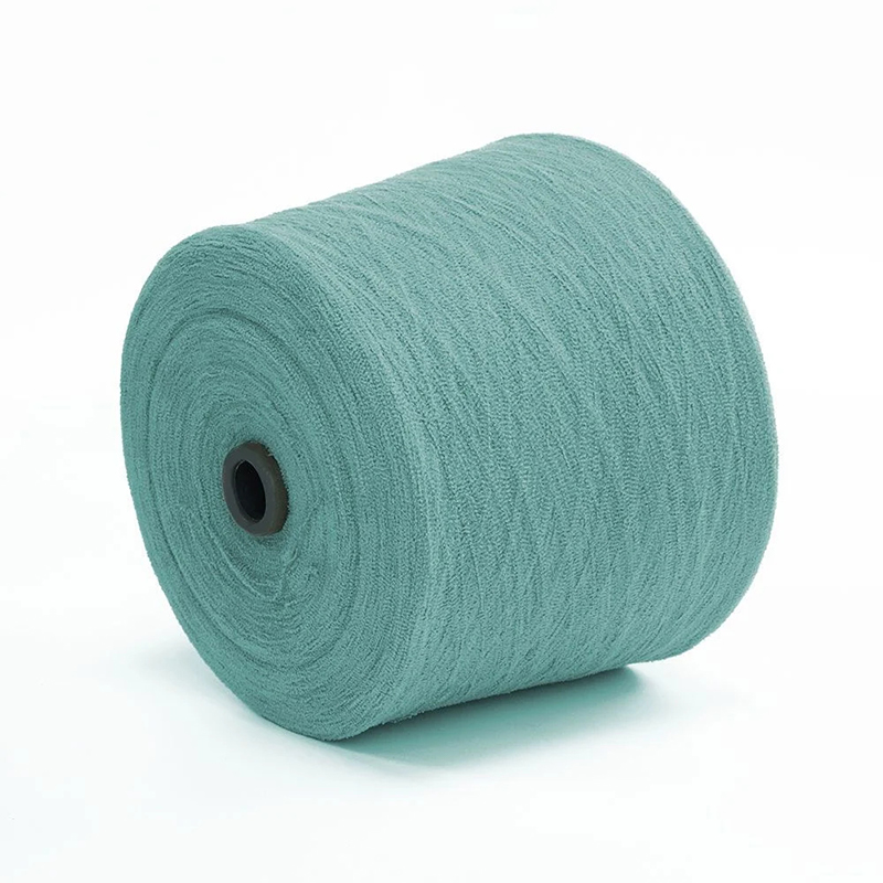 Ringspunnet solid ull akryl 48NM/1 70/30 blandet garn for sokker